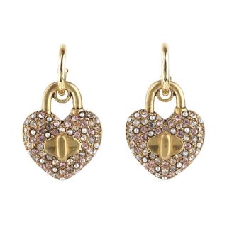 コーチ(COACH)の新品 コーチ COACH ピアス HEAERT TURNLOCK HUGGIES EARRINGS ゴールド(ピアス)