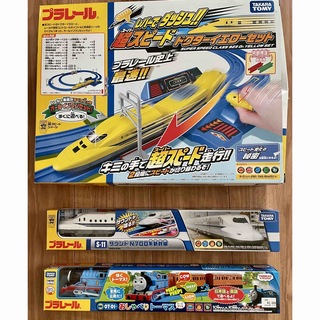 タカラトミー(Takara Tomy)のプラレール N700 トーマス ドクターイエロー セット 初回限定増量版(鉄道模型)