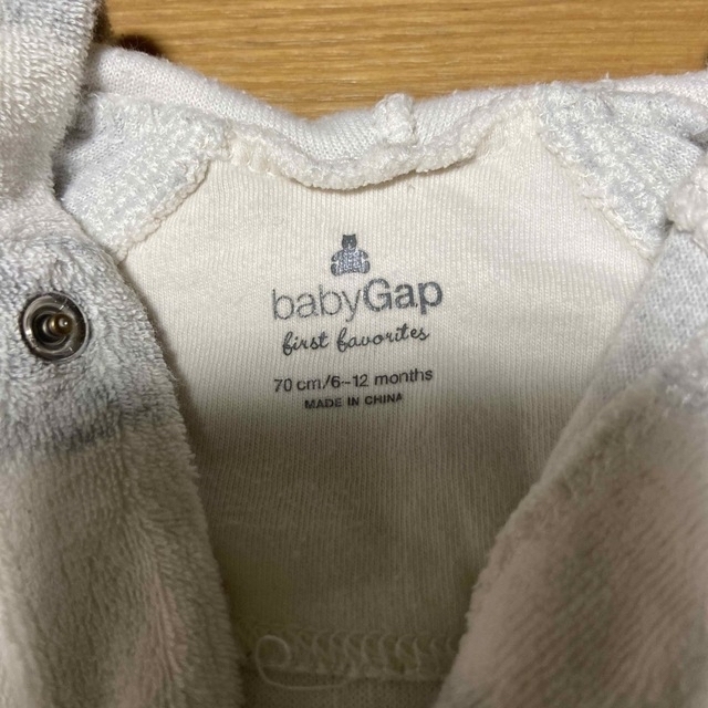 babyGAP(ベビーギャップ)のGAP ロンパース　70 キッズ/ベビー/マタニティのベビー服(~85cm)(ロンパース)の商品写真