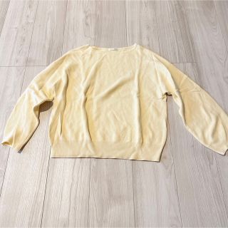 コルザ(COLZA)の【むうぶ様専用】コルザ 春服 ニット パステルイエロー M(ニット/セーター)