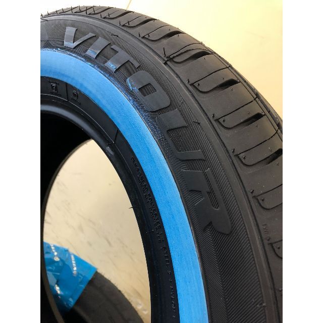 205/65R15 ホワイトリボン タイヤ 4本セット 送料無料！15インチ 自動車/バイクの自動車(タイヤ)の商品写真