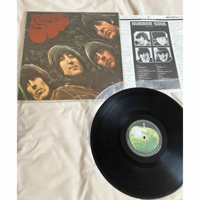 THE BEATLES(ビートルズ)のビートルズLPレコード「アビーロード」「ラバーソウル」2枚組 エンタメ/ホビーのエンタメ その他(その他)の商品写真