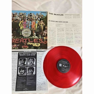 ビートルズ(THE BEATLES)のザ・ビートルズ LPレコード/赤盤サージェントペパーズロンリーハーツクラブバンド(その他)
