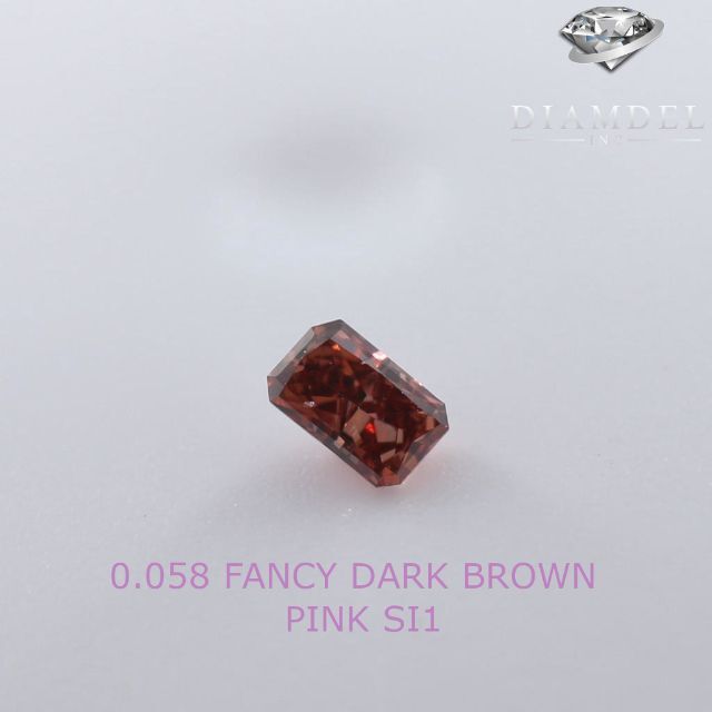 ピンクダイヤモンドルース/ F.D.BROWN PINK/ 0.058 ct.
