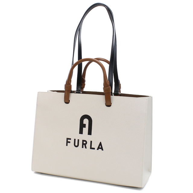 Furla フルラ FURLA VARSITY WB00725 トートバッグ MARSHMALLOW+NERO