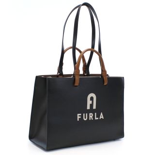 Furla - Furla フルラ FURLA VARSITY WB00725 トートバッグ NERO+PERLA
