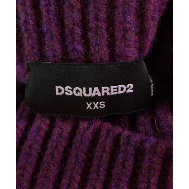 DSQUARED ディースクエアード ニット・セーター XXS 紫 2