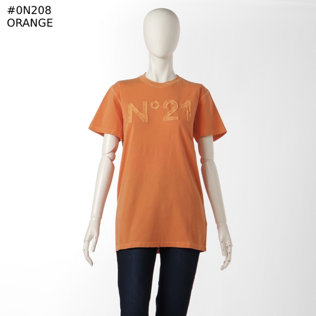 N°21(ヌメロヴェントゥーノ)のヌメロ ヴェントゥーノ N°21 【大人もOK】キッズ Tシャツ ロゴ クルーネック スウェットシャツ N21582 N0263 キッズ/ベビー/マタニティのキッズ服女の子用(90cm~)(Tシャツ/カットソー)の商品写真