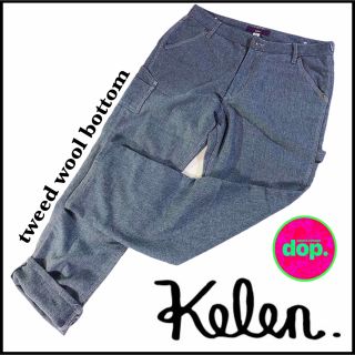 ケレン(KELEN)の▼ kelen tweed gray pants ▼(スラックス)