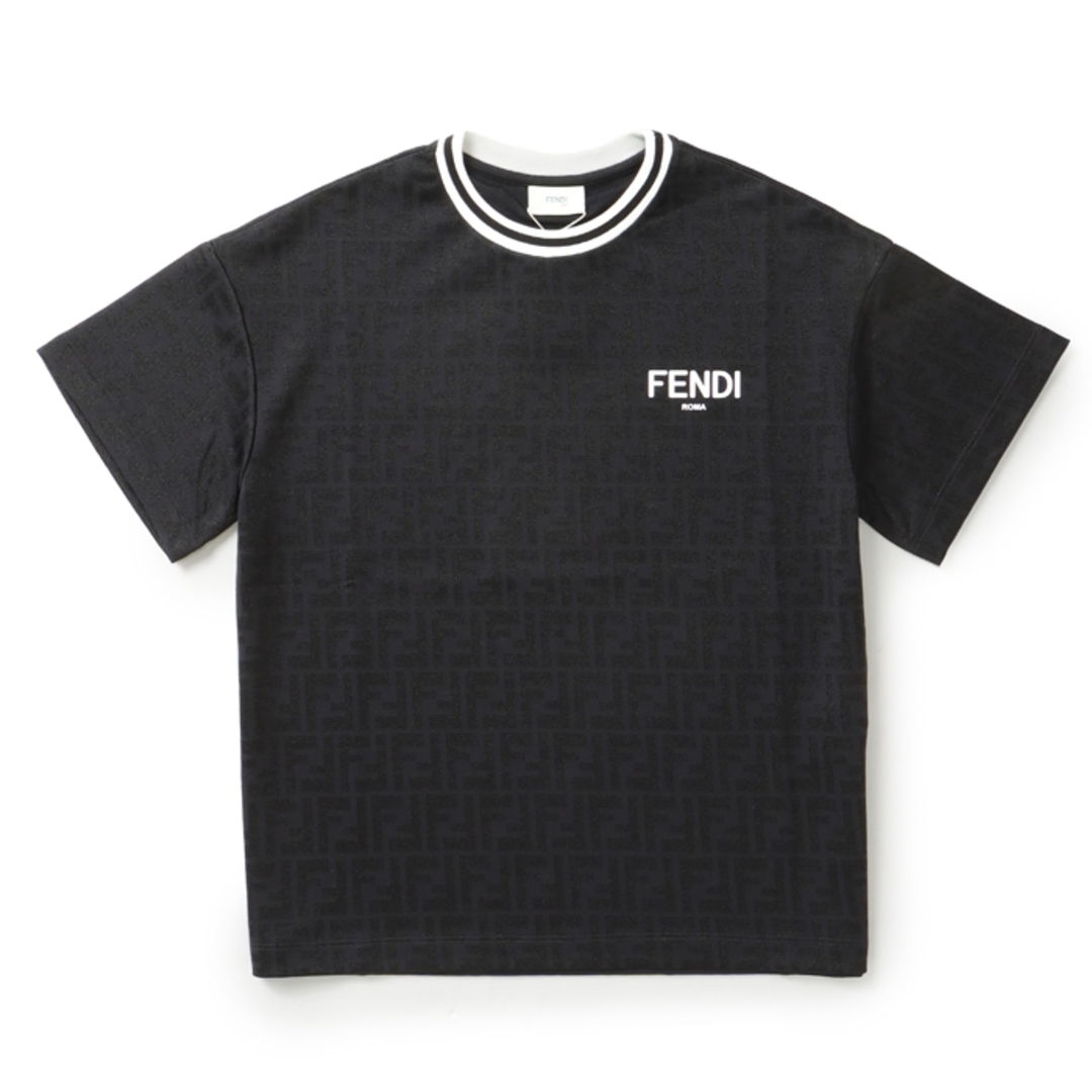 買蔵楽天 フェンディ FENDI 【大人もOK】キッズ Tシャツ FFロゴ