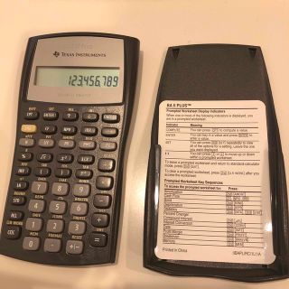 Texas Instruments BA II Plus 関数電卓 CFAの通販 by MADO's SHOP
