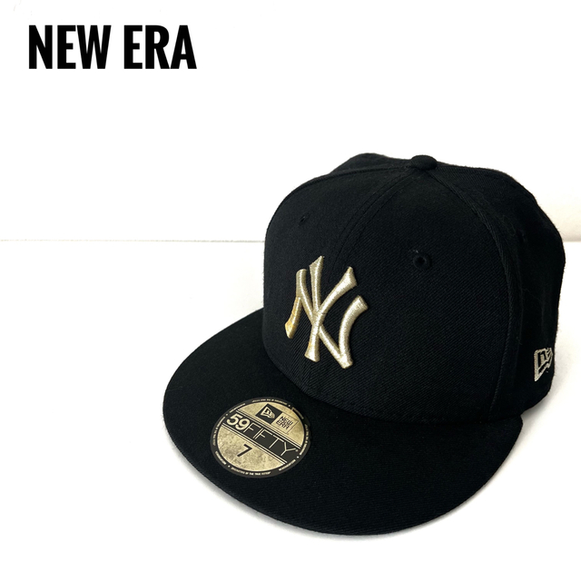 【美品】NEW ERA キャップ　59フィフティ　ブラック　NBA ユニセックス