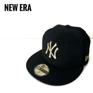 ニューエラー(NEW ERA)の【美品】NEW ERA キャップ　59フィフティ　ブラック　NBA ユニセックス(キャップ)