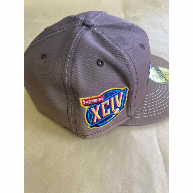 Supreme Gradient Box Logo New Era Brown 4