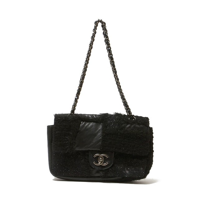 シャネル CHANEL パッチワークチェーンショルダー25 ショルダー