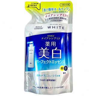 コーセーコスメポート(KOSE COSMEPORT)のKOSEモイスチュアマイルド ホワイトパーフェクトエッセンス 200mL詰替え用(オールインワン化粧品)