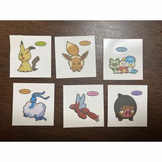 ポケモンシール　ポケモンパン　シール　ポケットモンスター(キャラクターグッズ)