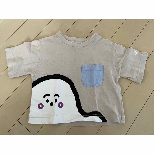 しまむら(シマムラ)のシナぷしゅ半袖Tシャツ80センチ2枚セット キッズ/ベビー/マタニティのベビー服(~85cm)(Ｔシャツ)の商品写真