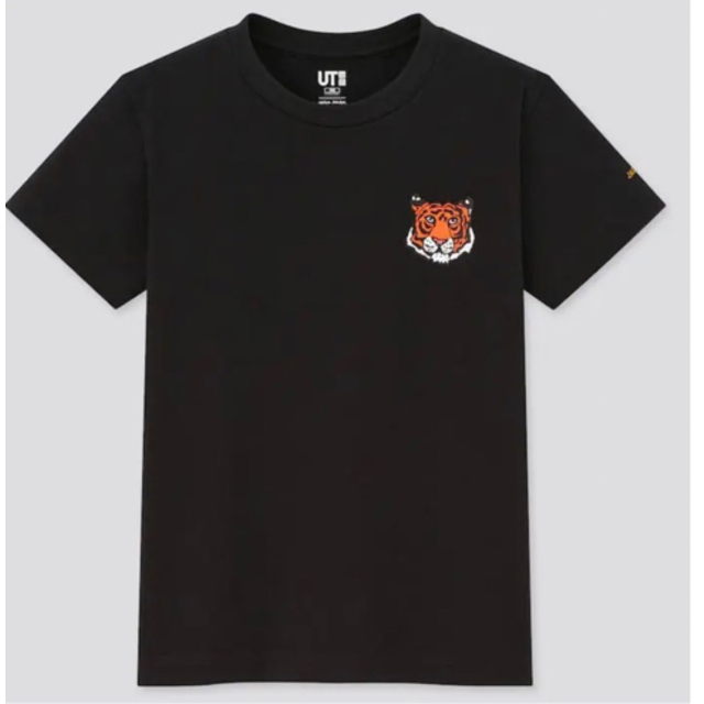 UNIQLO(ユニクロ)のジェイソンポラン ユニクロ Tシャツ 160 黒 新品 レディースのトップス(Tシャツ(半袖/袖なし))の商品写真