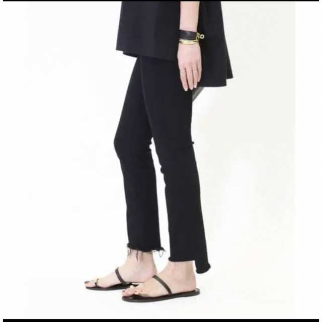 DEUXIEME CLASSE - MOTHER マザー BLACK INSIDER CROP 26の通販 by