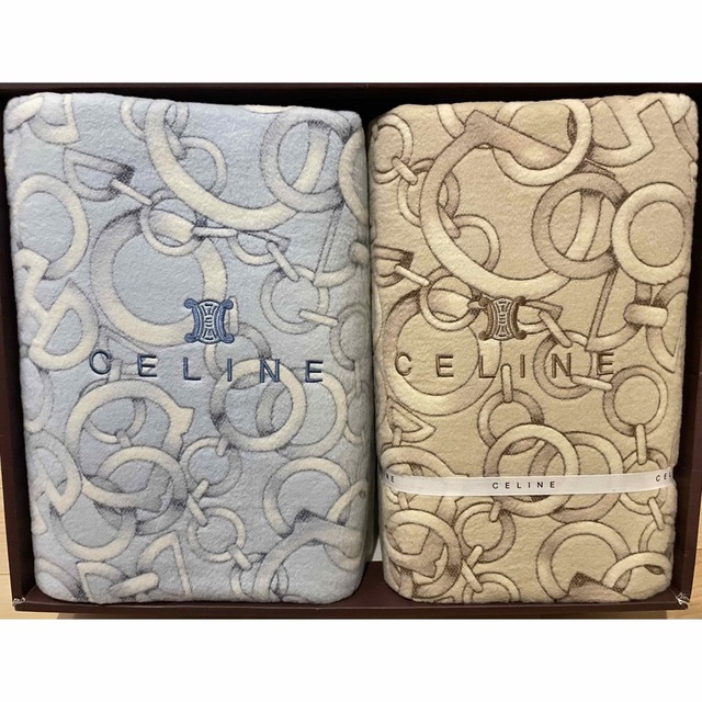 celine - Celine セリーヌ 綿毛布 2枚セットの通販 by h's shop