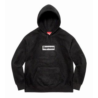 シュプリーム(Supreme)の23ssシュプリーム Inside Out Box Logo Hooded 黒(パーカー)