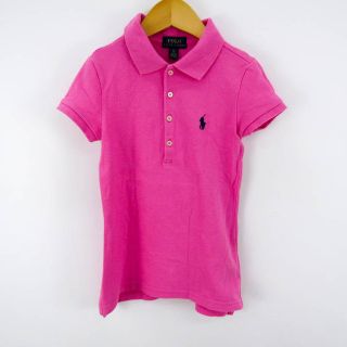 ポロラルフローレン(POLO RALPH LAUREN)のポロ・ラルフローレン 半袖ポロシャツ ストレッチ キッズ 男の子用 7 130位サイズ ピンク POLO RALPH LAUREN(Tシャツ/カットソー)