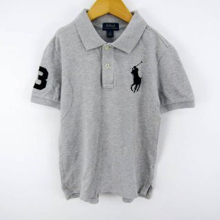 ポロラルフローレン(POLO RALPH LAUREN)のポロ・ラルフローレン 半袖ポロシャツ カットソー キッズ 男の子用 8 130位サイズ グレー POLO RALPH LAUREN(Tシャツ/カットソー)