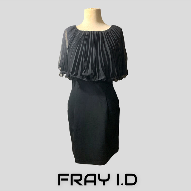 FRAY I.D(フレイアイディー)のFRAY I.D ブラックドレス レディースのワンピース(ミニワンピース)の商品写真