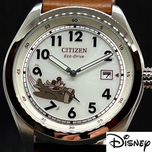 Disney】展示品特価!/CITIZEN/シチズン/メンズ 腕時計/レトロ風