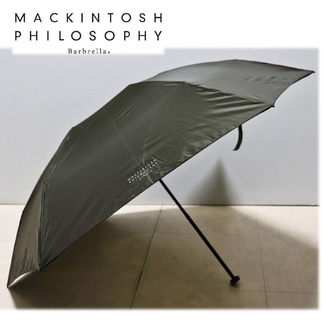 MACKINTOSH PHILOSOPHY(マッキントッシュフィロソフィー)の《マッキントッシュ》新品 超軽量 紫外線防止 晴雨兼用折りたたみ傘 雨傘 日傘 レディースのファッション小物(傘)の商品写真