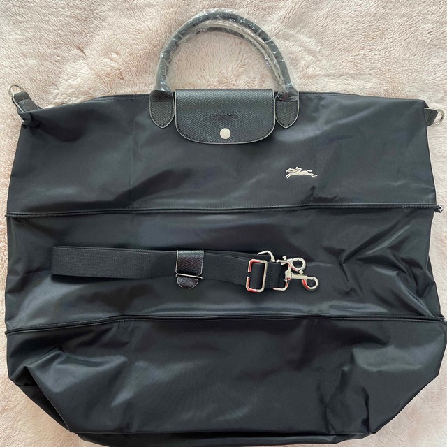 LONGCHAMP(ロンシャン)の【新品】ロンシャン ル・プリアージュ　ボストン男女兼用　黒 レディースのバッグ(ボストンバッグ)の商品写真