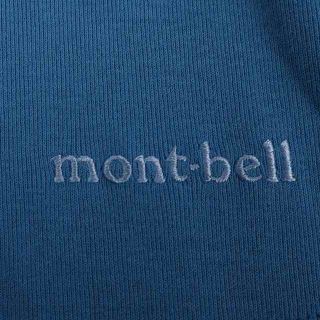 mont bell - モンベル 長袖Ｔシャツ 7分袖 ロゴ ラウンドネック