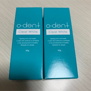 エイゼル歯磨きオーデントエイゼル薬用ジェルo-dent  CIear White(歯磨き粉)