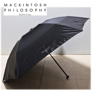マッキントッシュフィロソフィー(MACKINTOSH PHILOSOPHY)の《マッキントッシュ》新品 超軽量 紫外線防止 晴雨兼用折りたたみ傘 雨傘 日傘(傘)