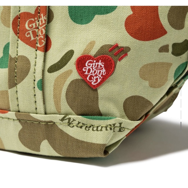 ヒューマンメイド　GDC HEART CAMO TOTE BAG LARGE