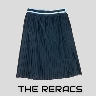 ザリラクス(THE RERACS)のthe RERACS のシルクプリーツスカート (ひざ丈スカート)