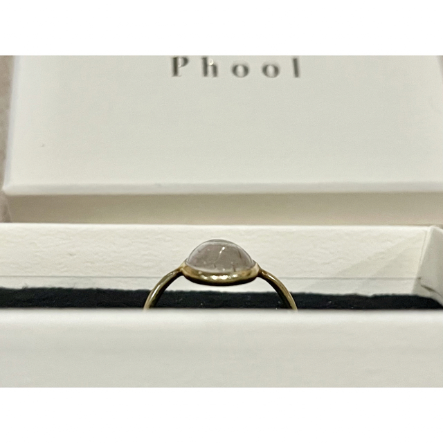 【再値下げ】phoolリング　ゴールドルチルクオーツ　17号 レディースのアクセサリー(リング(指輪))の商品写真
