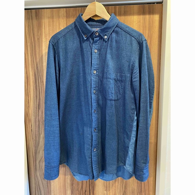 【美品】BLUE BLUE  シャツ　サイズ3(L)