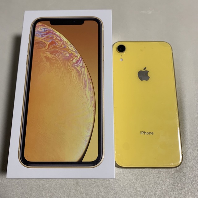 iPhone XR 128GB イエロー SIMフリー