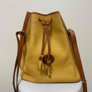 ドゥーニー&バーク　Dooney & Bourke ショルダー　イエロー(ショルダーバッグ)