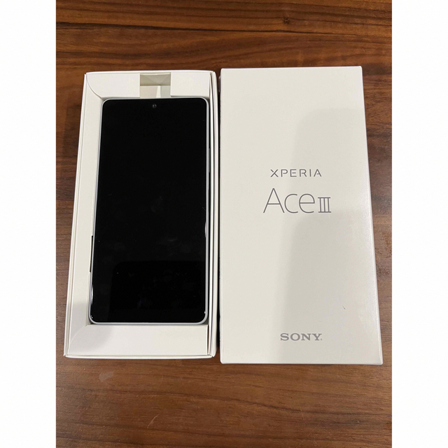 Xperia(エクスペリア)のXperia Ace III 新品未使用　グレー スマホ/家電/カメラのスマートフォン/携帯電話(スマートフォン本体)の商品写真