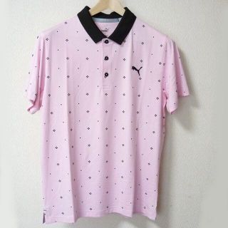 プーマ(PUMA)の定価9900円XL★プーマーピンク 半袖ポロシャツ(ウエア)