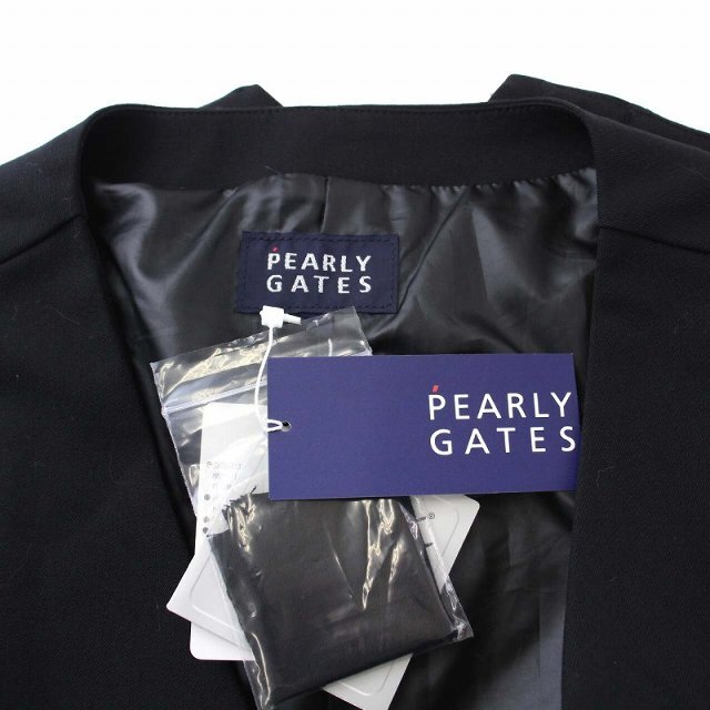 PEARLY GATES パーリーゲイツ　ベスト　黒　1