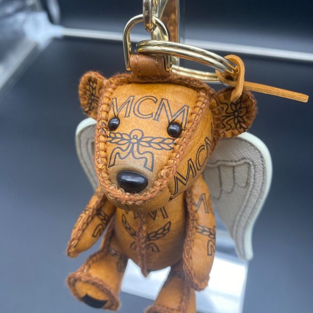 箱付・美品】MCM テディベア クマ くま キーホルダー チャーム 人気