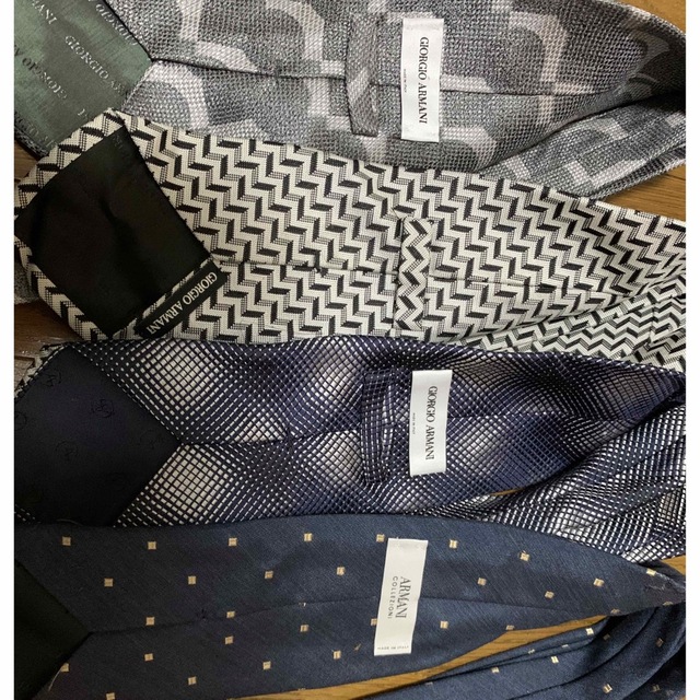 Giorgio Armani(ジョルジオアルマーニ)のアルマーニ　ジョルジオアルマーニ　ネクタイ　美品 メンズのファッション小物(ネクタイ)の商品写真