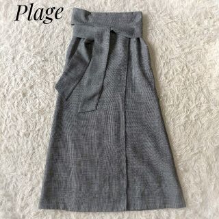 plage2022SS商品 アルネレクト　ラップスカートレディース