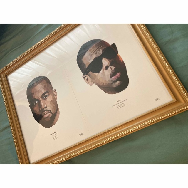 jay z × kanye 額縁 1