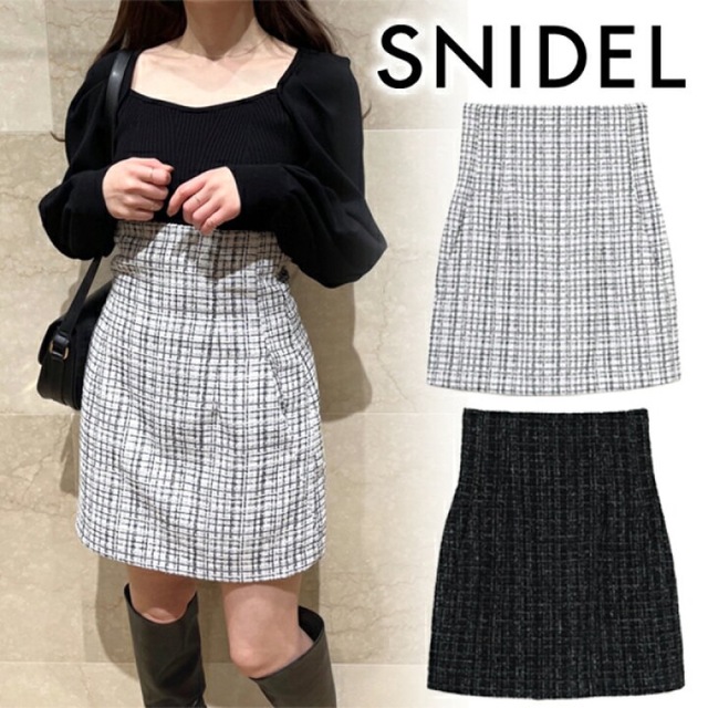 新品タグ付き♡SNIDEL♡即完売♡ハイウエストスカショーパン