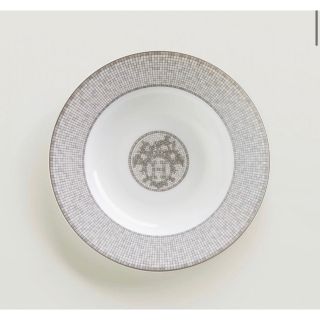 エルメス(Hermes)の最終値下げ！【新品未使用】エルメス スーププレート 〈モザイク 24〉 プラチナ(食器)